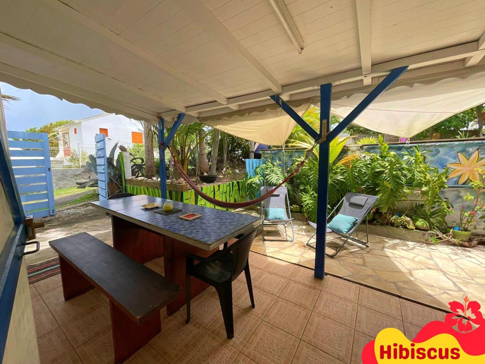 Ti Bwa Carbet Cosy Semi-Exterieur Avec Toit Terrasse Villa Sainte-Anne  Szoba fotó