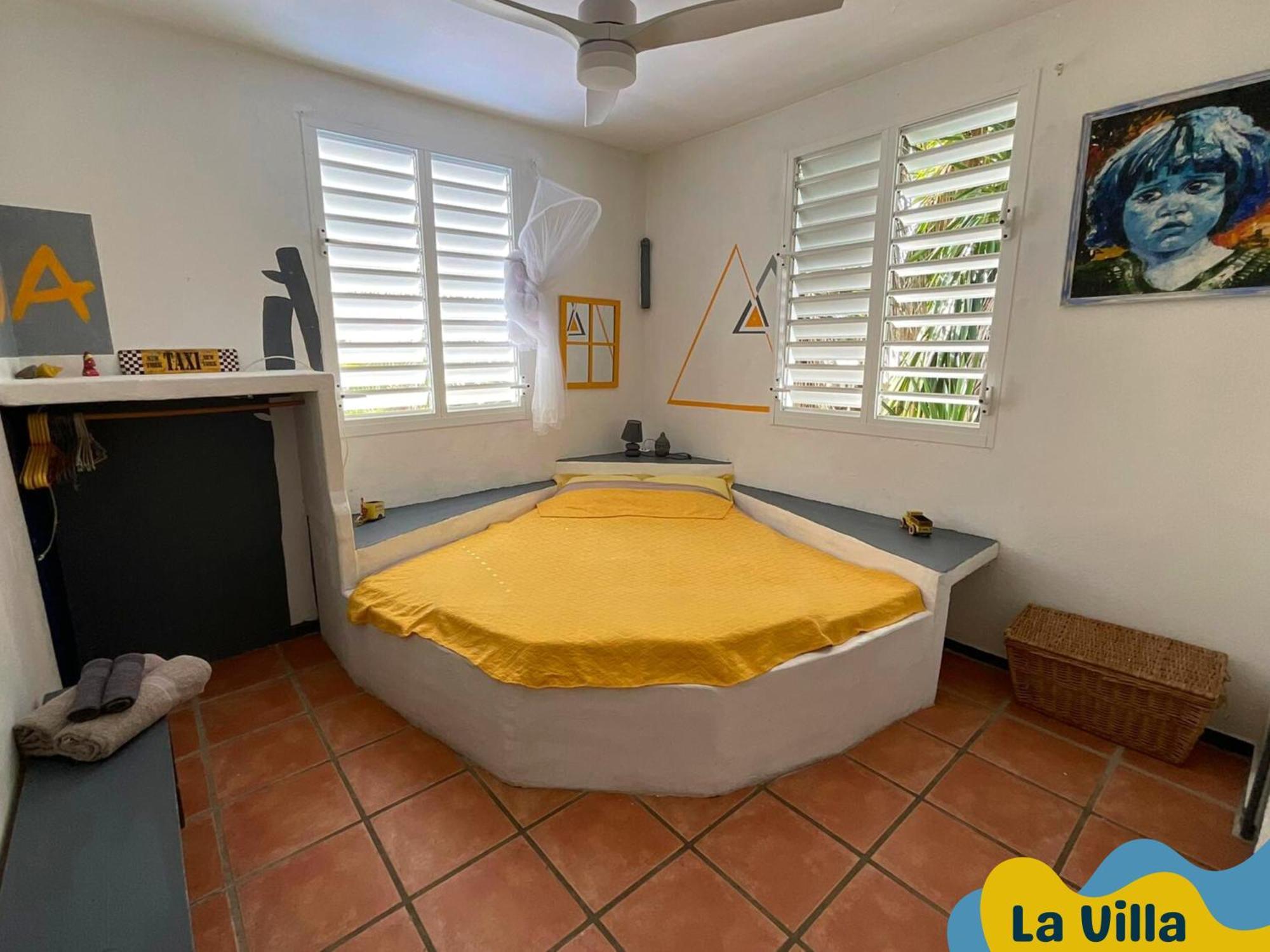 Ti Bwa Carbet Cosy Semi-Exterieur Avec Toit Terrasse Villa Sainte-Anne  Szoba fotó