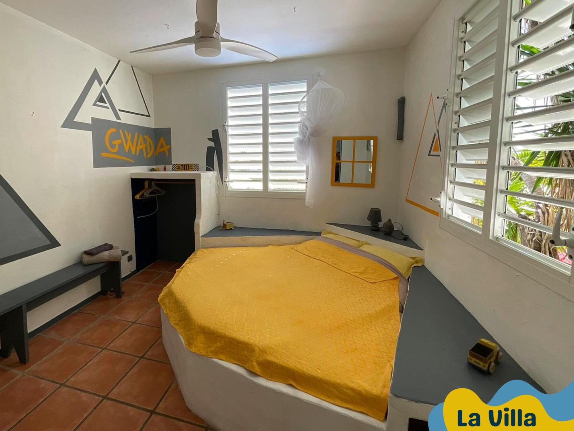 Ti Bwa Carbet Cosy Semi-Exterieur Avec Toit Terrasse Villa Sainte-Anne  Szoba fotó