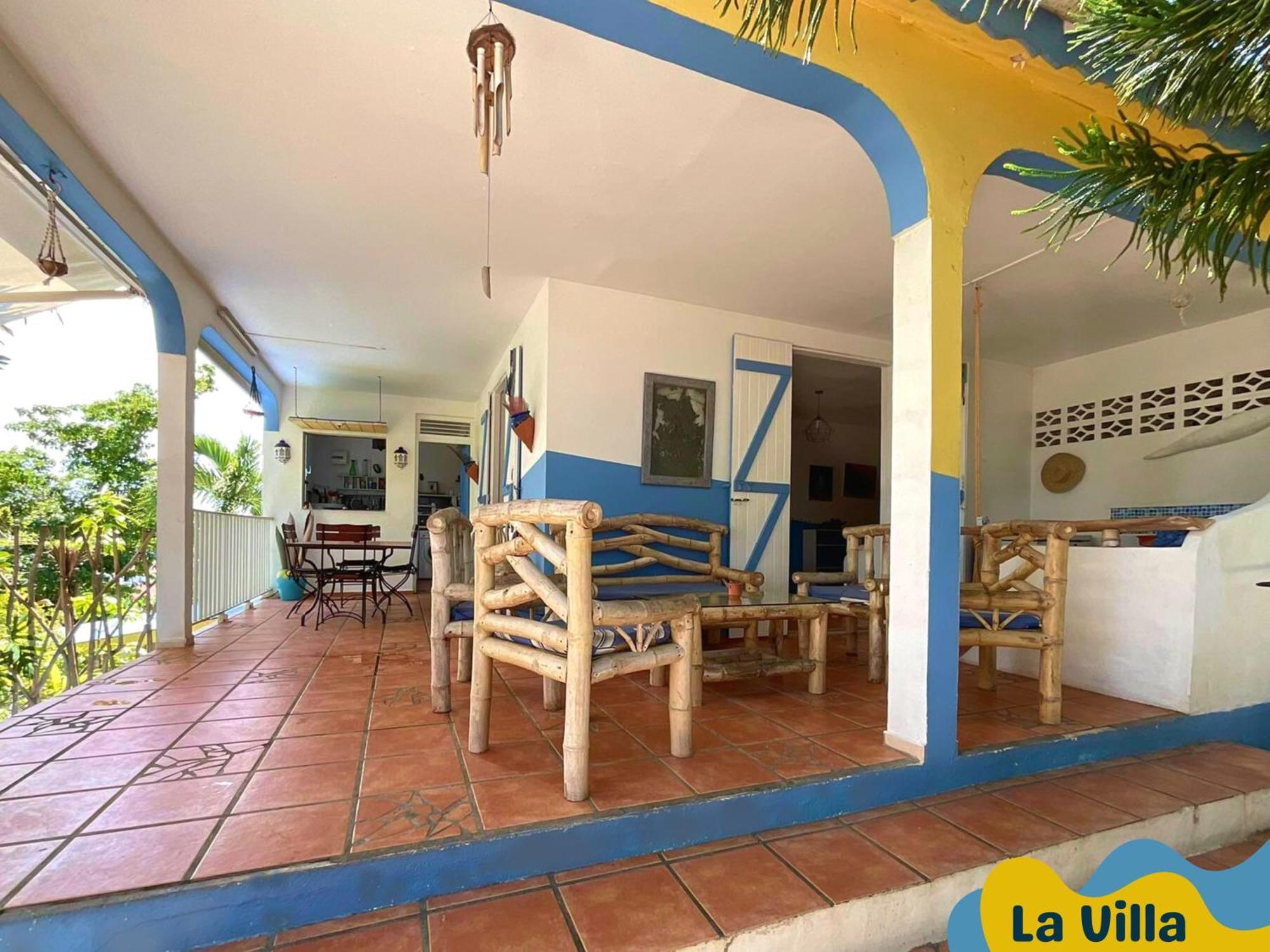 Ti Bwa Carbet Cosy Semi-Exterieur Avec Toit Terrasse Villa Sainte-Anne  Szoba fotó