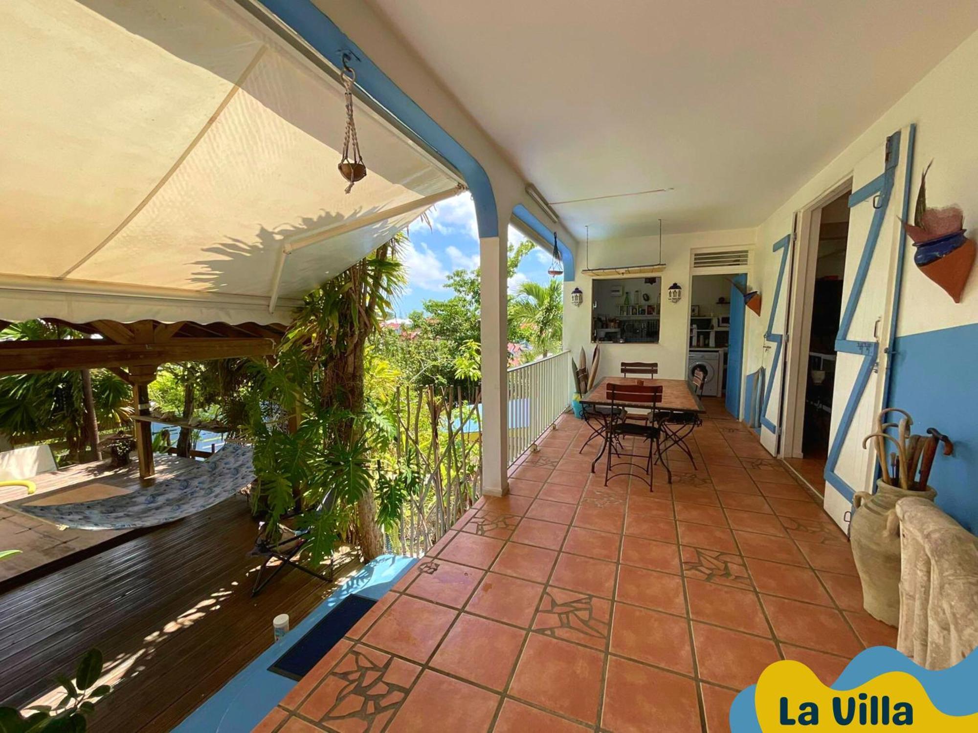 Ti Bwa Carbet Cosy Semi-Exterieur Avec Toit Terrasse Villa Sainte-Anne  Szoba fotó
